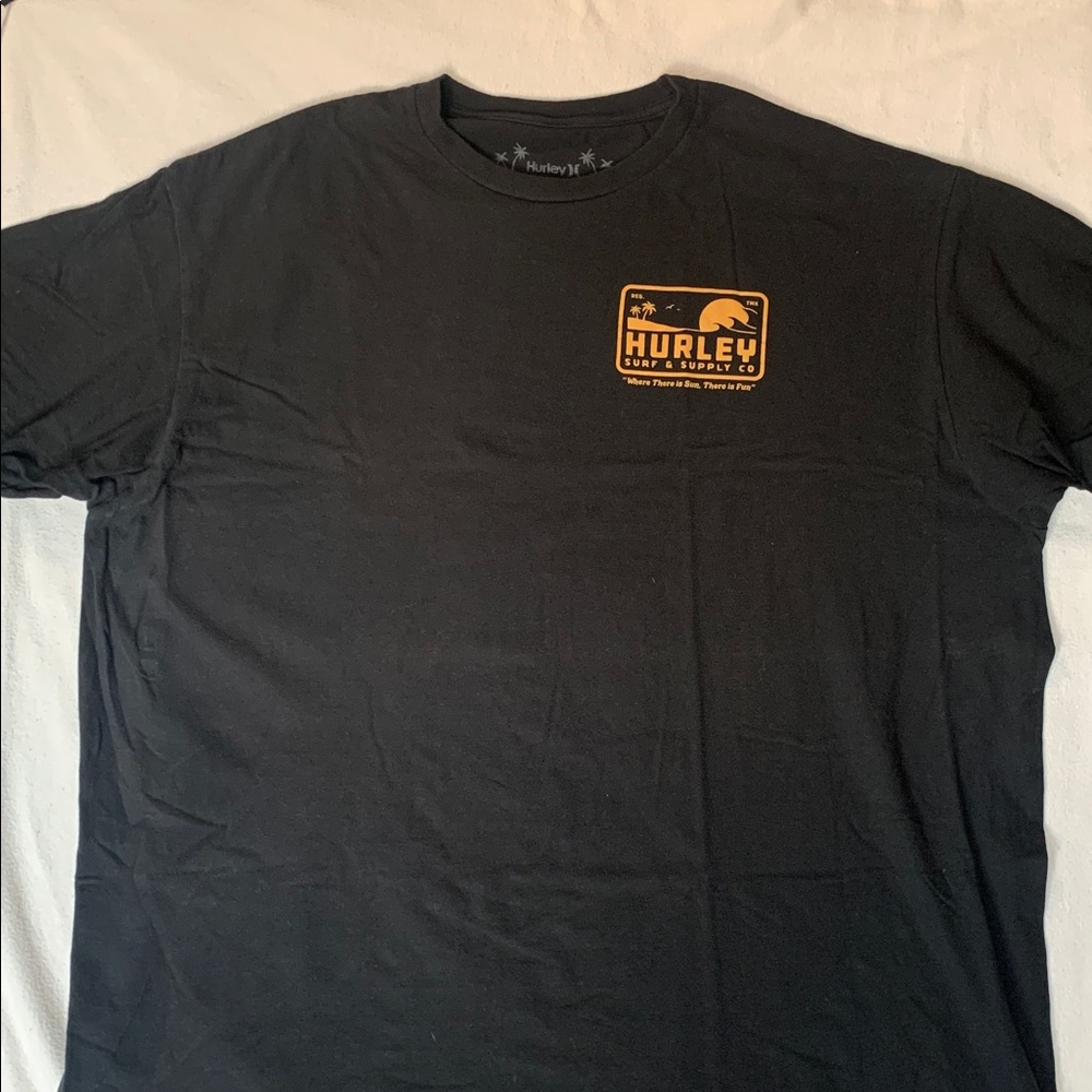 Black Hurley Surf T-Shirt
